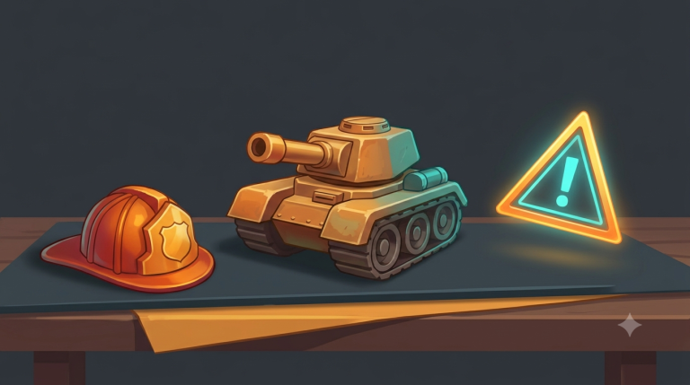 Action Breaks: Fire Alarm Rescuers, War Of Tank, and Flying Triangle