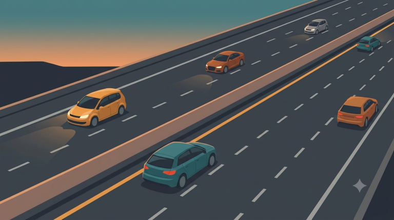 Highway and Traffic Games on Spoty: Drive Safe, Highway Hero, Speed Race 2D