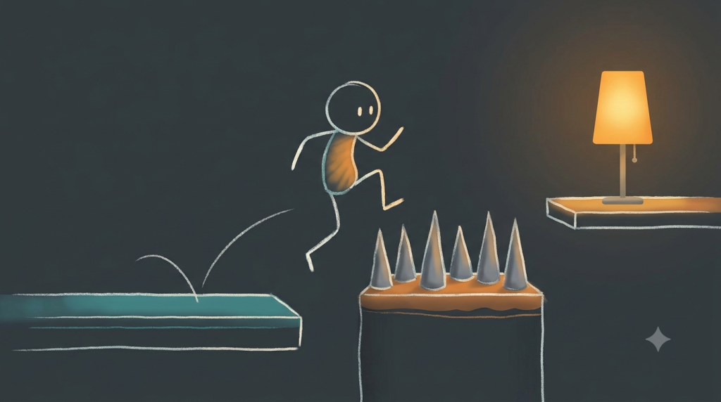Stickman Stages: Why the Same Spike Keeps Winning
